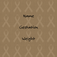 ribbon blankie natural